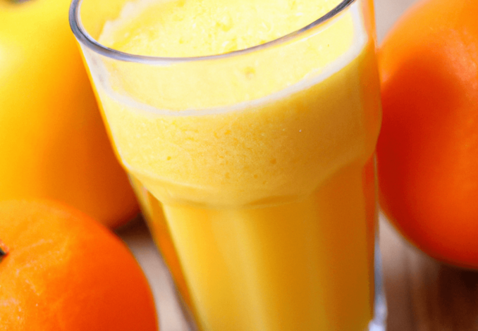apfel orange smoothie