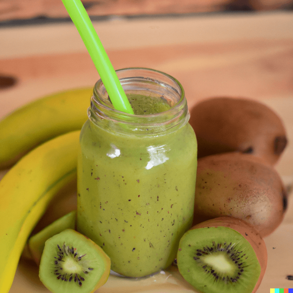 Banane Kiwi Smoothie Rezept | rezeptemeister.com