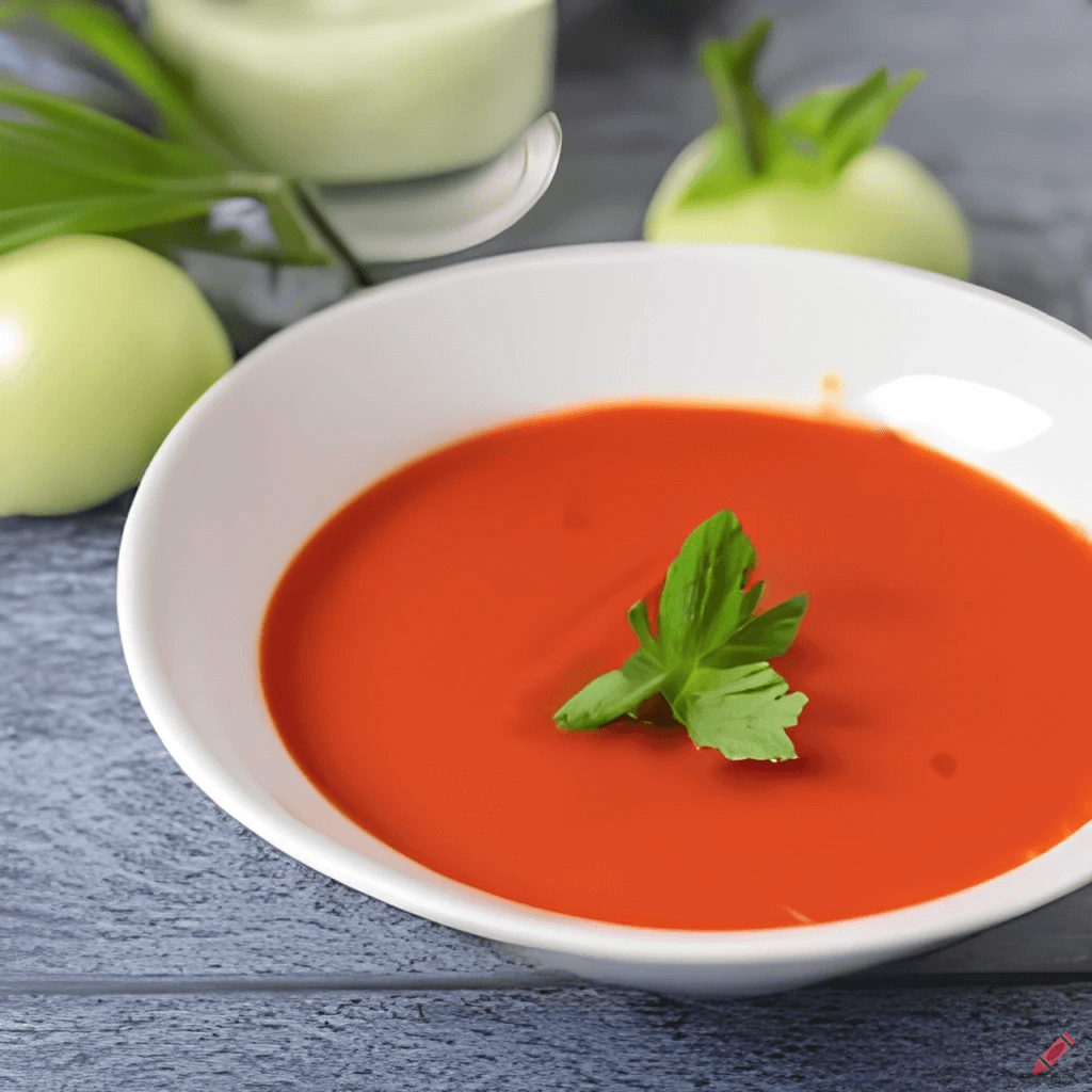 Cremige Tomatensuppe mit Kokosmilch Rezept | rezeptemeister.com