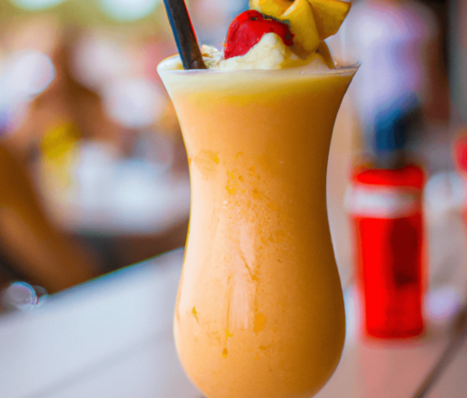 erdbeer mango smoothie