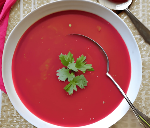 rote linsensuppe