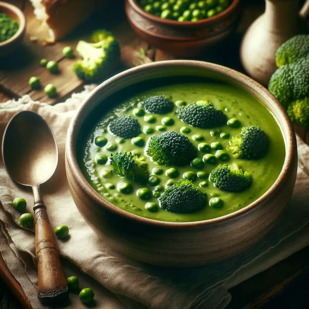 Brokkoli-Erbsen-Suppe Rezept | rezeptemeister.com