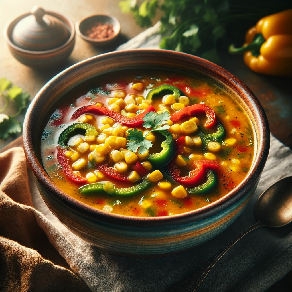PaprikaMaisSuppe Rezept