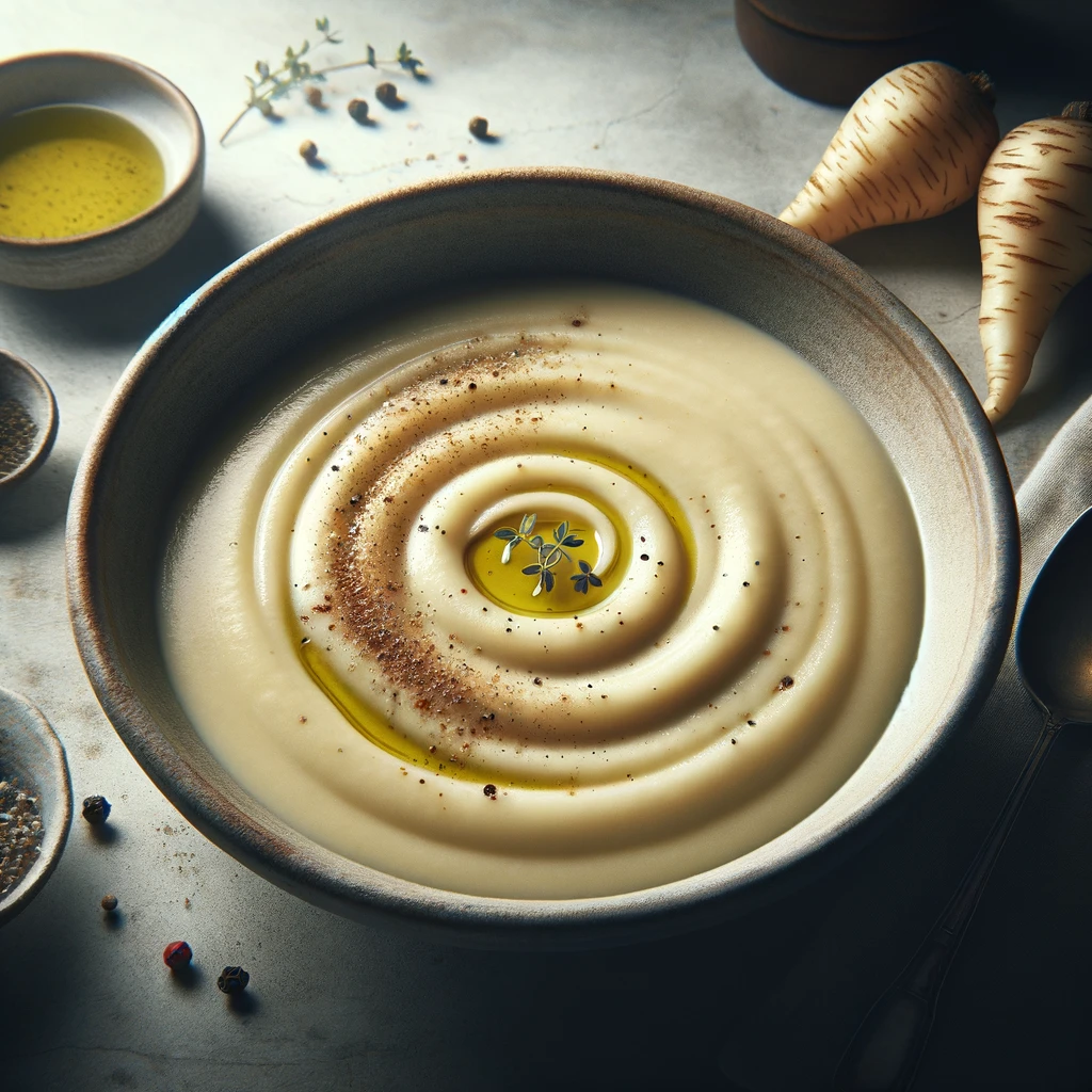 Pastinaken-Cremesuppe Rezept | rezeptemeister.com