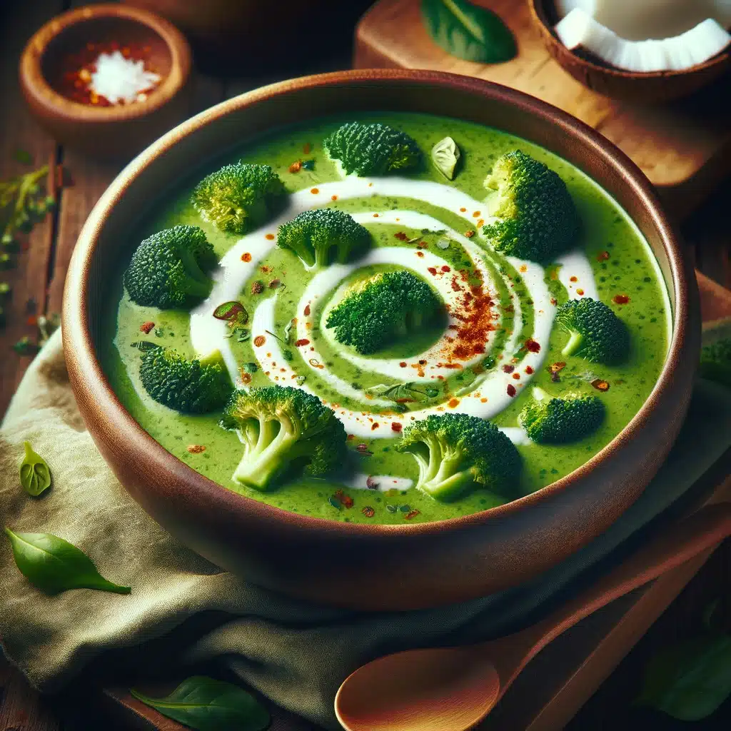 Brokkolisuppe mit Kokosmilch Rezept | rezeptemeister.com