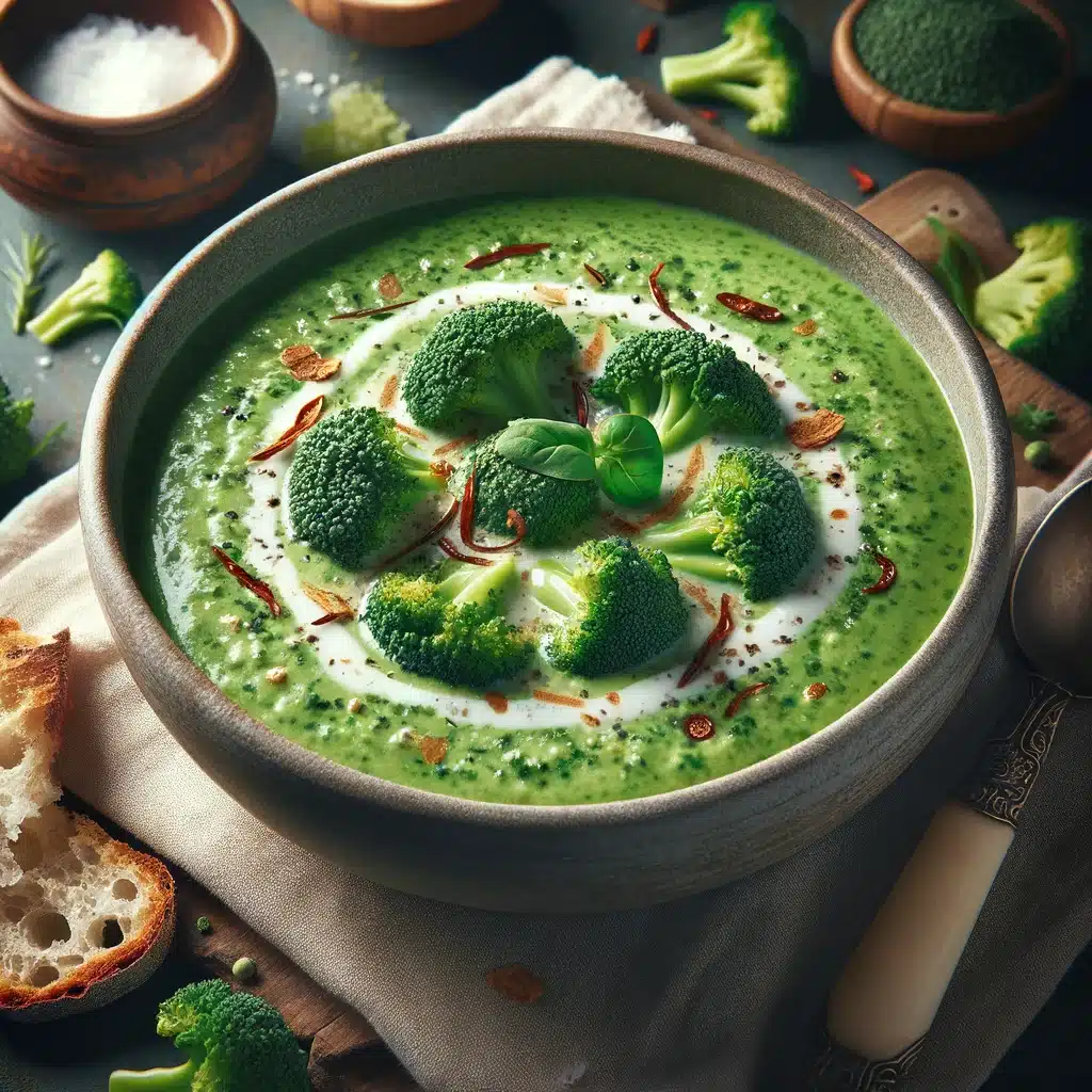 Brokkoli Suppe mit Kokosmilch Rezept | rezeptemeister.com