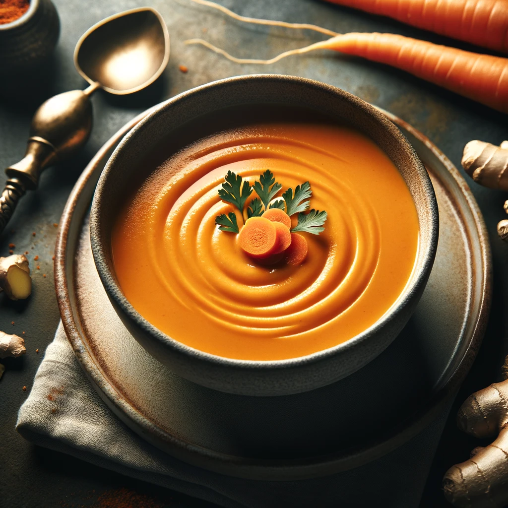 Karotten-Kokos-Ingwer Suppe Rezept | rezeptemeister.com Karotten-Kokos-Ingwer Suppe Rezept | rezeptemeister.com