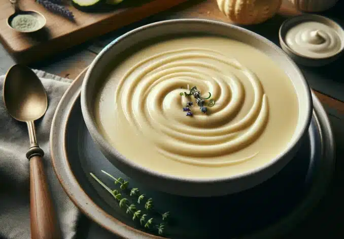 kohlrabi zucchini suppe