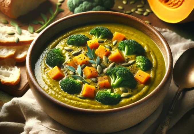 kuerbis brokkoli suppe