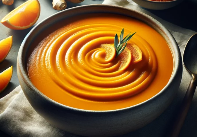 Möhren-Orangen-Ingwer Suppe Rezept | rezeptemeister.com