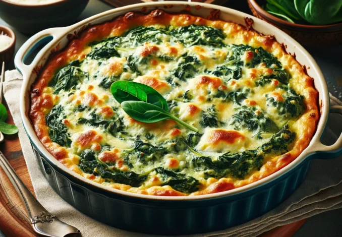 ricotta spinat auflauf