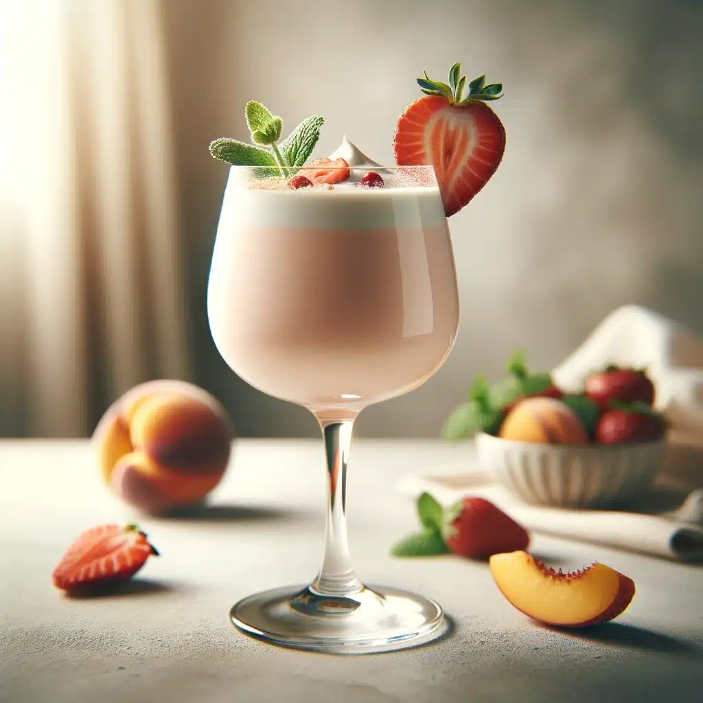 Frischer Erdbeer-Bananen-Smoothie mit Quark Rezept | rezeptemeister.com