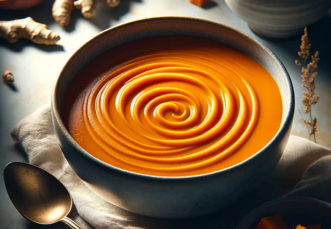 suesskartoffel ingwer suppe