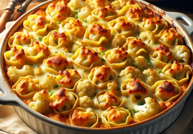 tortellini blumenkohl auflauf