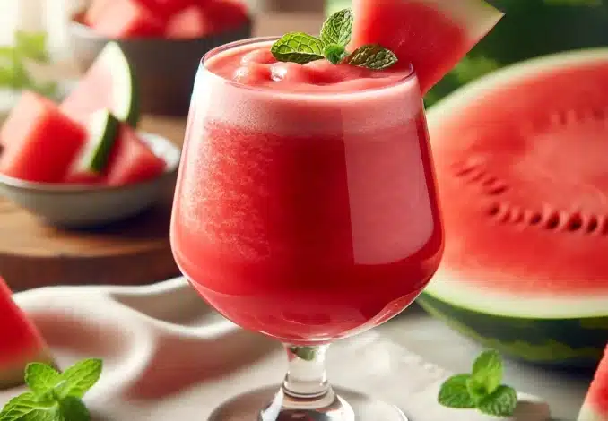 Erfrischender Wassermelonen-Smoothie Rezept | rezeptemeister.com