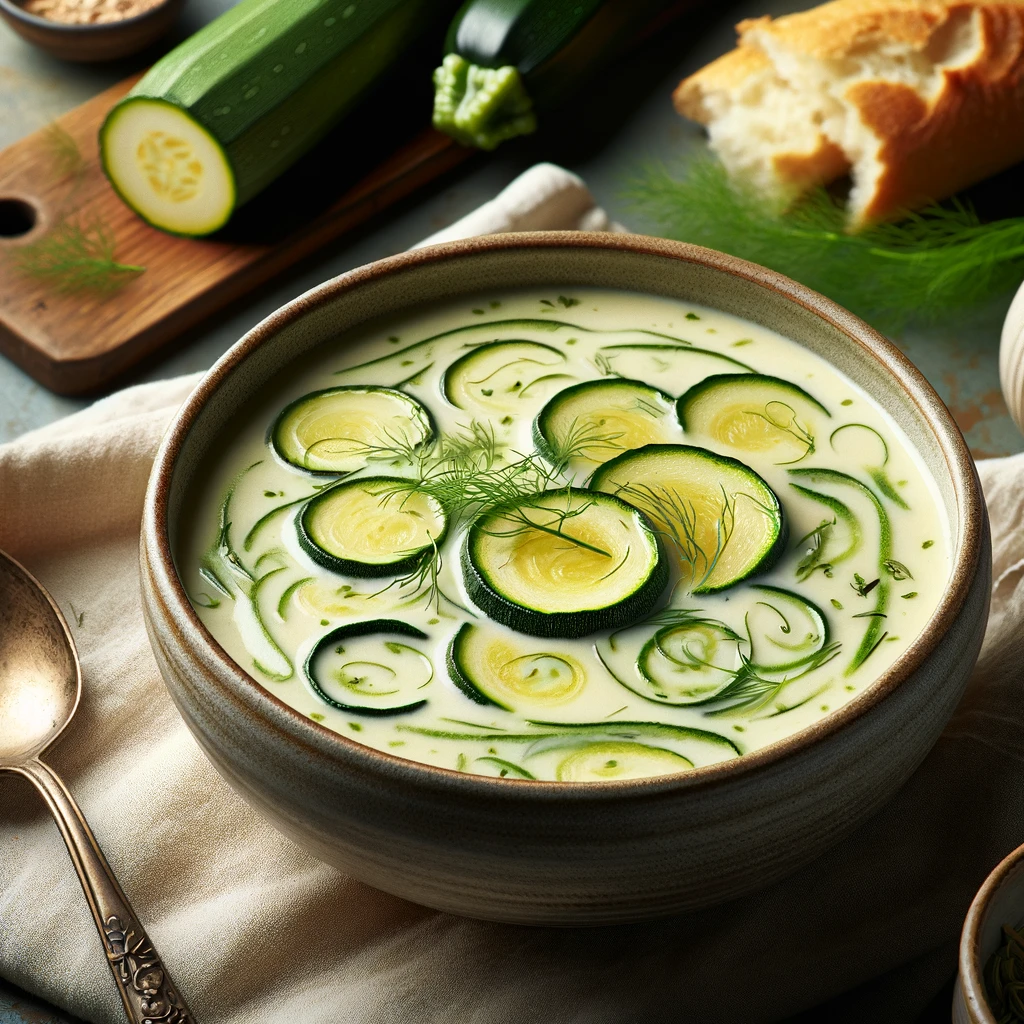 Zucchini-Fenchel-Suppe Rezept | rezeptemeister.com