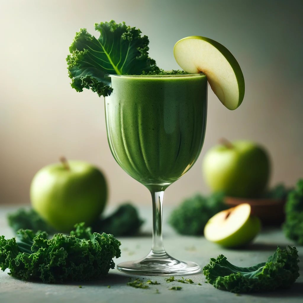 Grünkohl Smoothie mit Apfel Rezept | rezeptemeister.com