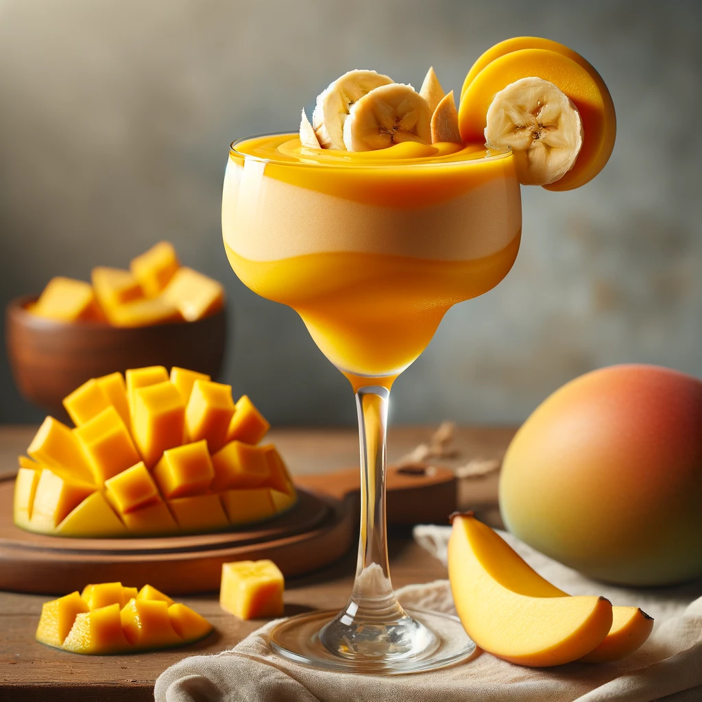 Mango-Bananen Smoothie Rezept | rezeptemeister.com