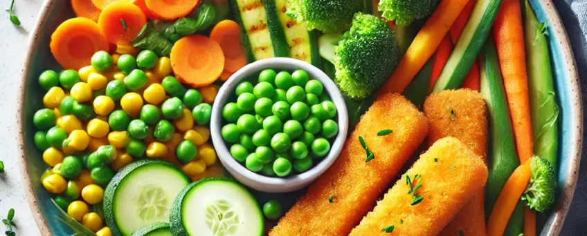 Welches Gemuese passt zu Fischstaebchen