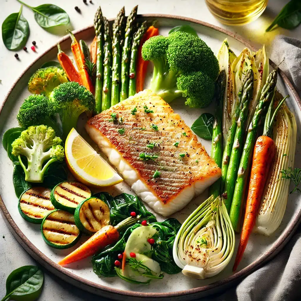 Spannende Welches Gemse Passt Zu Gebratenem Fisch Bild