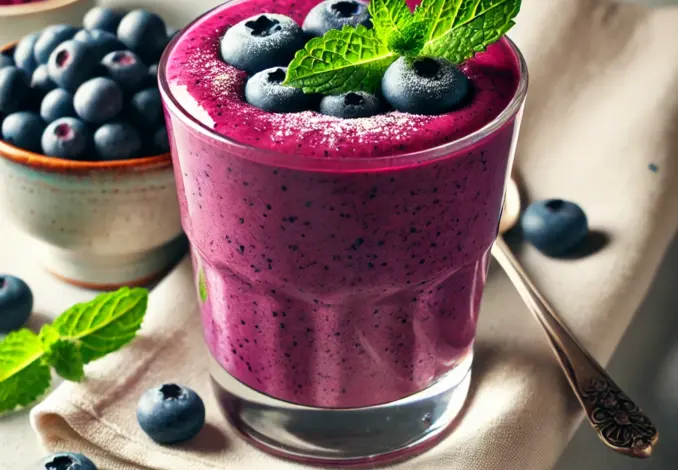 blaubeer smoothie rezept